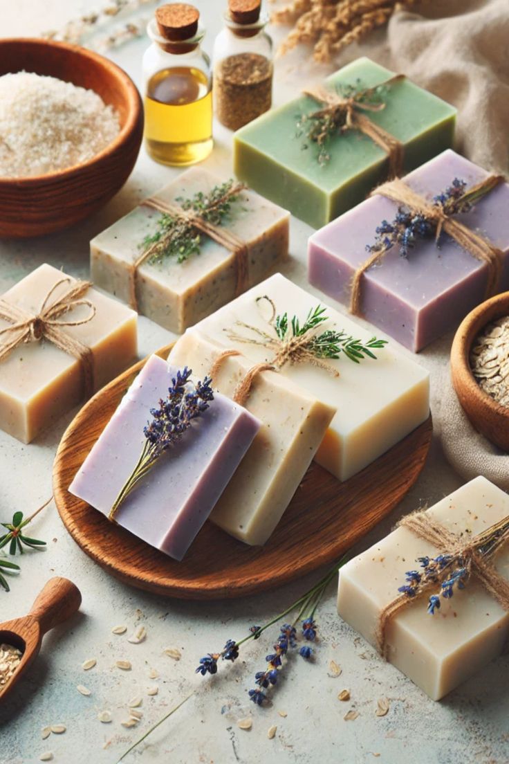 Natural Hand Made Bar Soaps
