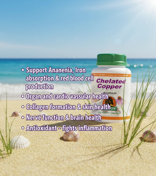CHELATED COPPER 3.5MG (60 Capsules)