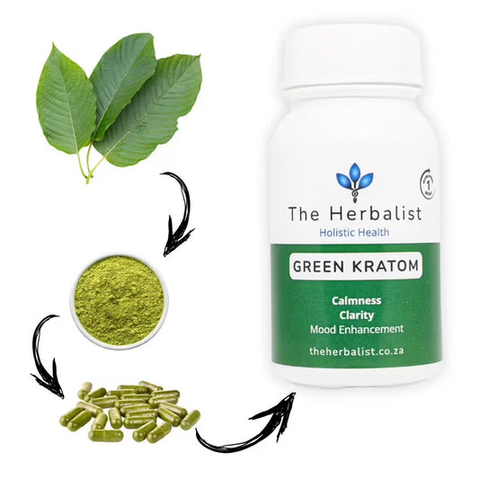 Green Kratom (500mg) Caps 60's