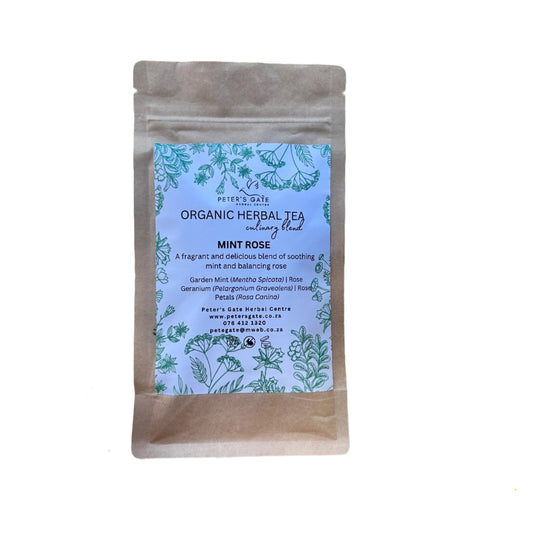 Organic Culinary Mint Rose Tea