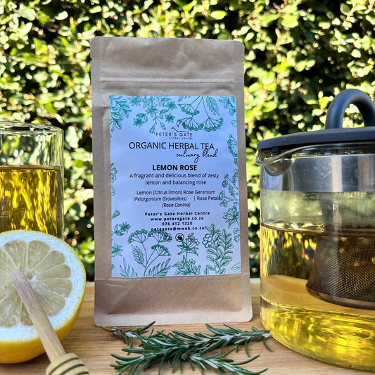 Organic Culinary Lemon Rose Tea
