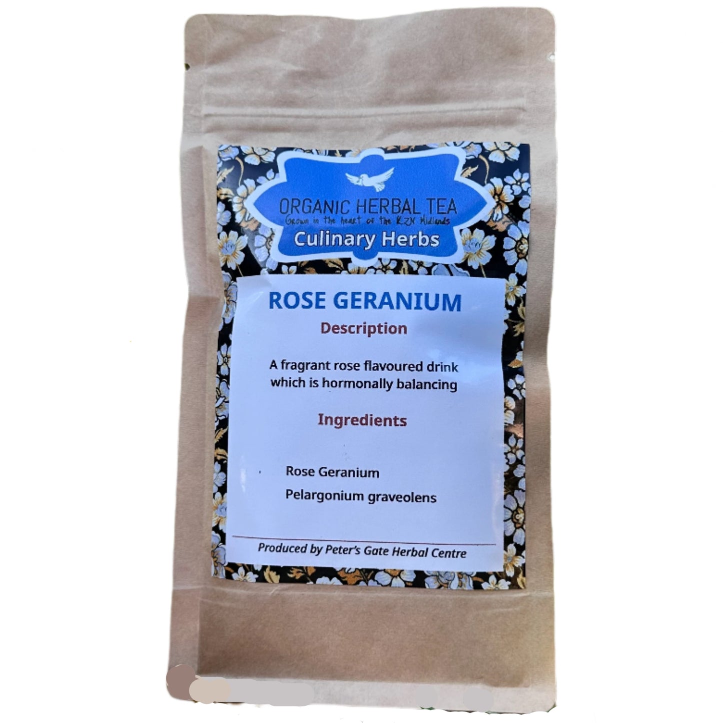 Organic Culinary Rose Granium Tea balance hormones
