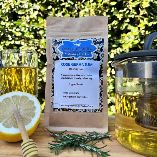 Organic Rose Geranium Tea
