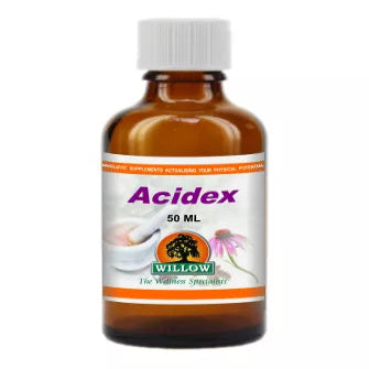 Bottle of Acidex 50ml tincture