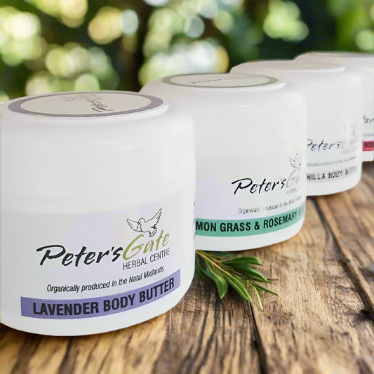Organic Lemon grass and rosemary body butter