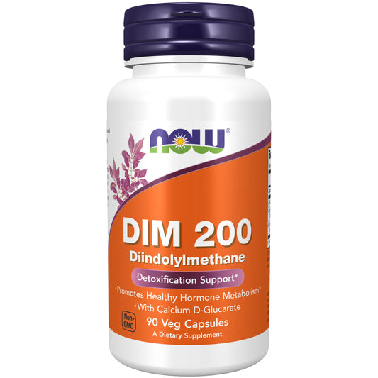 NOW Foods DIM 200 Diindolylmethane - 90 Veg Capsules