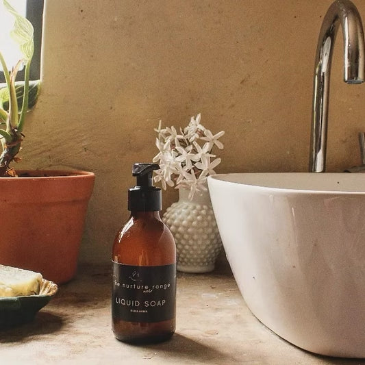 Liquid Soap Natural Noir Range  (200ml)