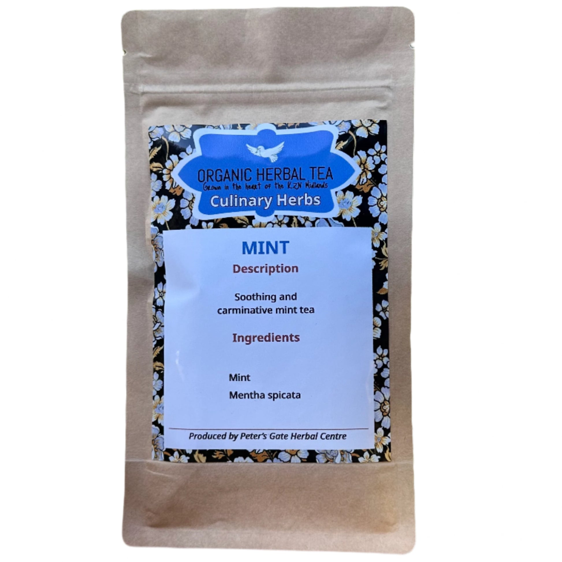 Organic Culinary Mint Tea, soothing and carminative