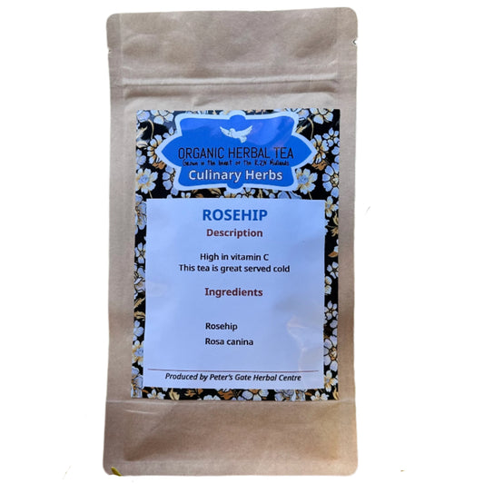 Organic Culinary Rosehip Tea, high in vitamin C