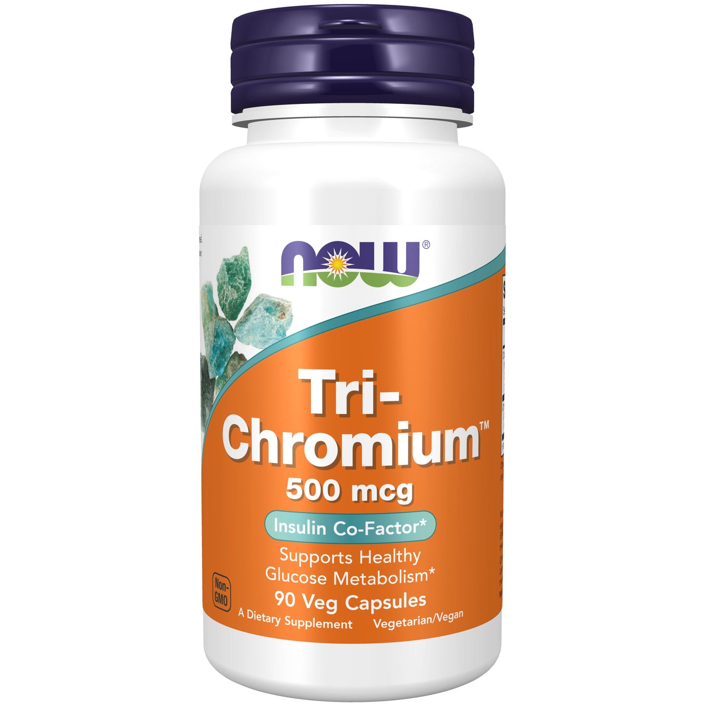 Tri-Chromium 500 Mcg With Cinnamon - 90 Veg Capsules