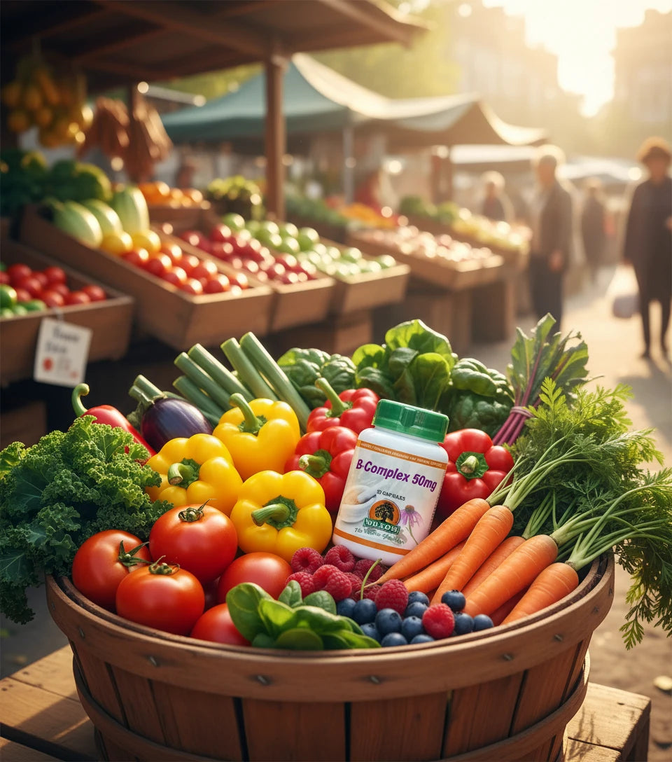 B-Complex 50mg natural supplement 