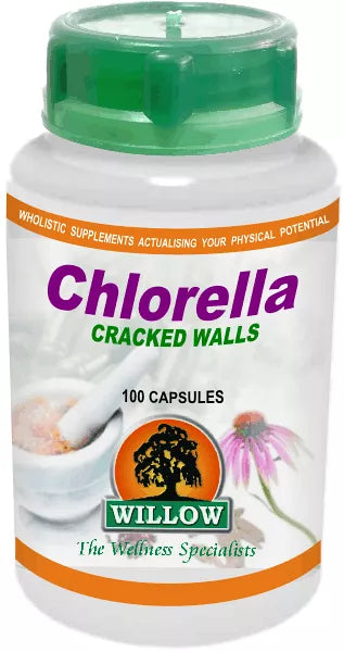 CHLORELLA (100 capsules) - Heavy metal detox and nutrient deficiency