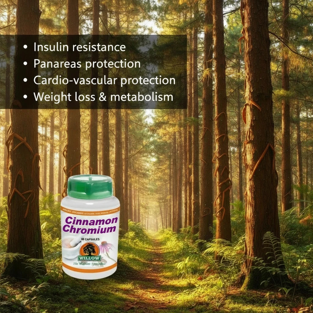Cinnamon Chromium for insulin resistance natural support
